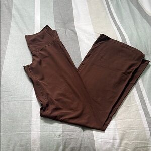 Aerie Chocolate Brown Bootcut Leggings
